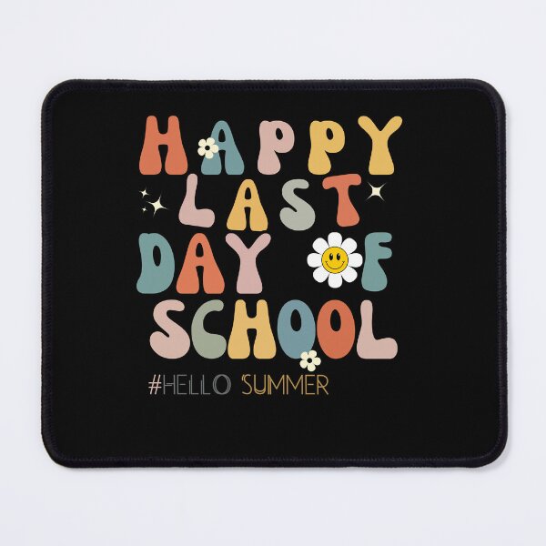 Item preview, Groovy Happy Last Day of School Teacher Student Hello Summer designed and sold by CREATIVELEANS ⭐️⭐️⭐️⭐️⭐️.