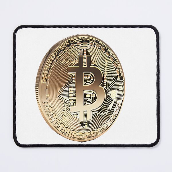 Item preview, Gold Bitcoin emblem designed and sold by E-PrintStore.