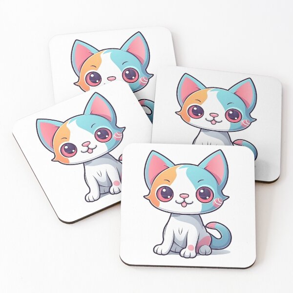 Item preview, Gatita Colorida Feliz designed and sold by E-PrintStore.