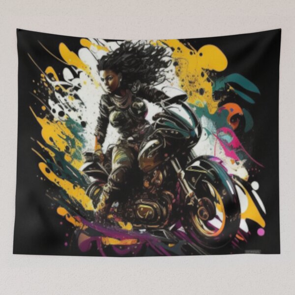 Item preview, Biker Chick designed and sold by CocoaWahine.