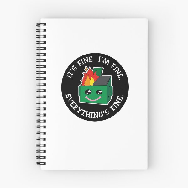 Item preview, dumpster fire designed and sold by Maya H :).