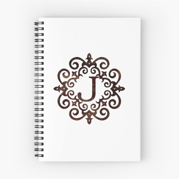 Item preview, Monogram J Rustic Gothic Motif designed and sold by simplymonogram.