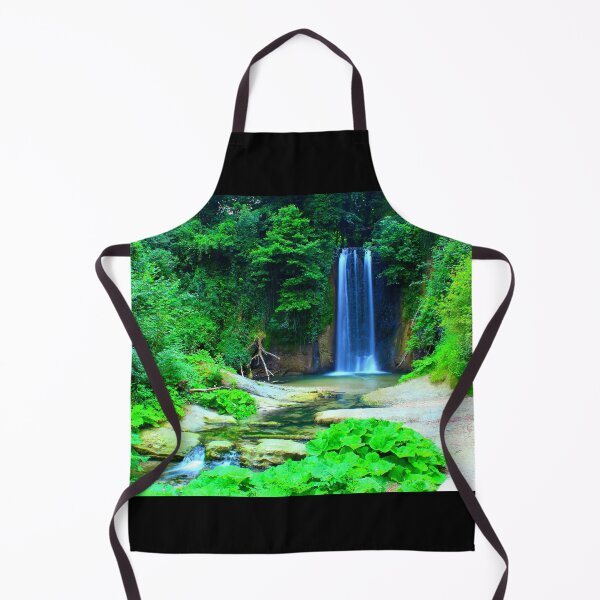 Item preview, Long-exposure shot of Cascata dell'Antico Mulino in Sarnano designed and sold by Kristina Drozd.