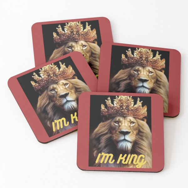 Item preview, Lion, king of animals designed and sold by WAKYSHOP.