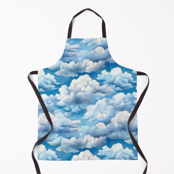 Item preview, Fluffy Watercolor Clouds  designed and sold by StylizedPattern.