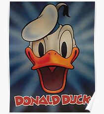 Donald duck Poster