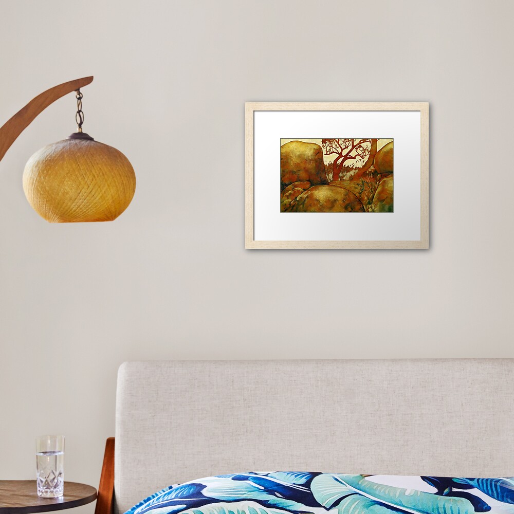 Summer Afternoon Framed Art Print