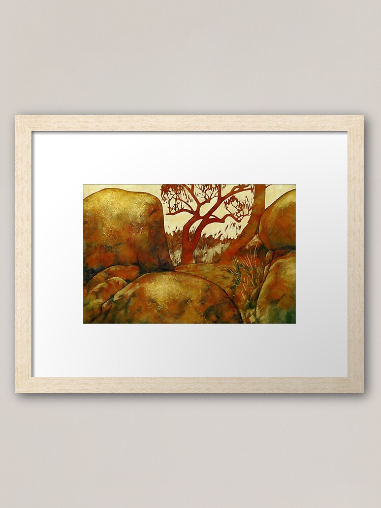 Alternate view of Summer Afternoon Framed Art Print