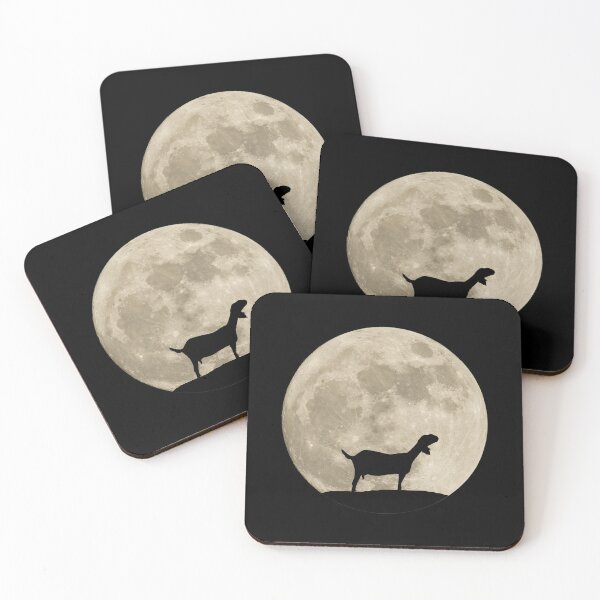 Item preview, Nubian goat silhouette  designed and sold by CritterCapers.