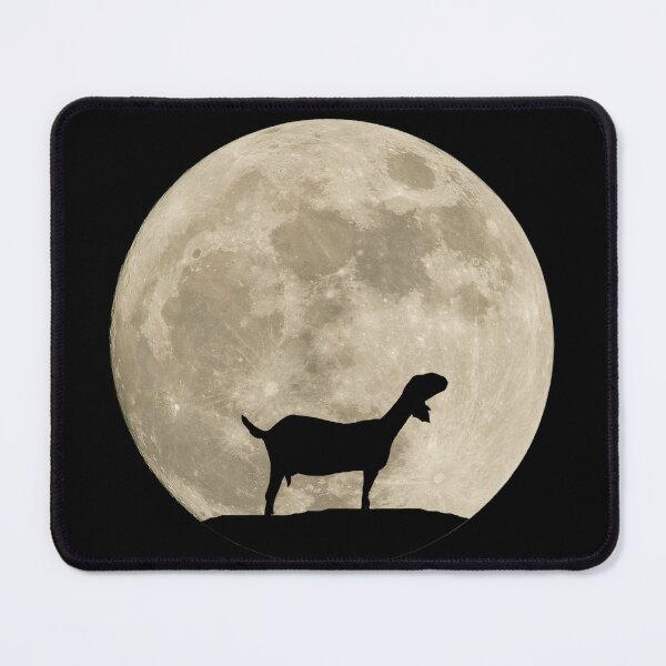 Item preview, Nubian goat silhouette designed and sold by CritterCapers.