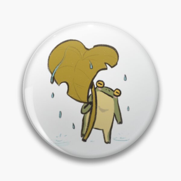 Item preview, Frog in the rain designed and sold by mkunart.