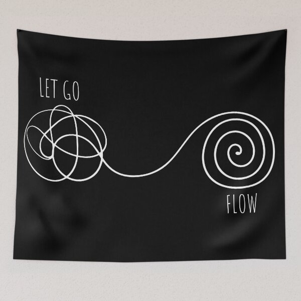 Item preview, Let Go & Flow; From: Wholesome/Awareness Collection designed and sold by ReyLV.