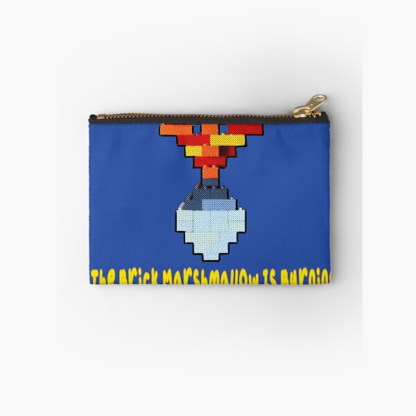 Item preview, BrickMallow with The Brick Marshmallow Is Burning Text - Bricks designed and sold by jolabrese.