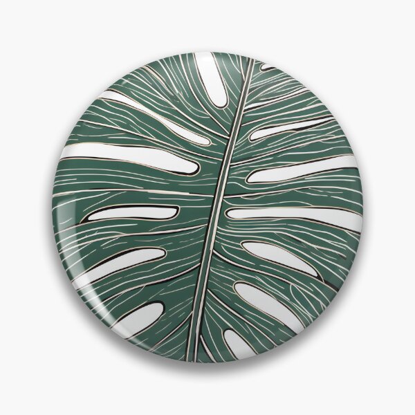 Item preview, Elegant Monstera Leaf Art Line Sketch | RHAPHIDOPHORA TETRASPERMA designed and sold by StickeryPickery.