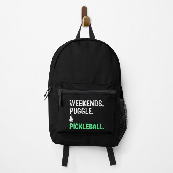 Item preview, Weekends Puggle and Pickleball Funny Dog Gift  designed and sold by Guarddogdrive.