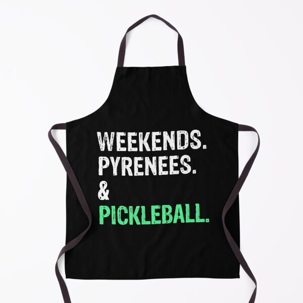 Item preview, Weekends Pyrenees and Pickleball Funny Dog Gift designed and sold by Guarddogdrive.