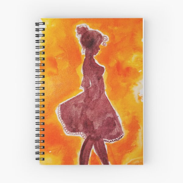 Item preview, Fiery silhouette designed and sold by Maryelizabeth Aldabbagh.