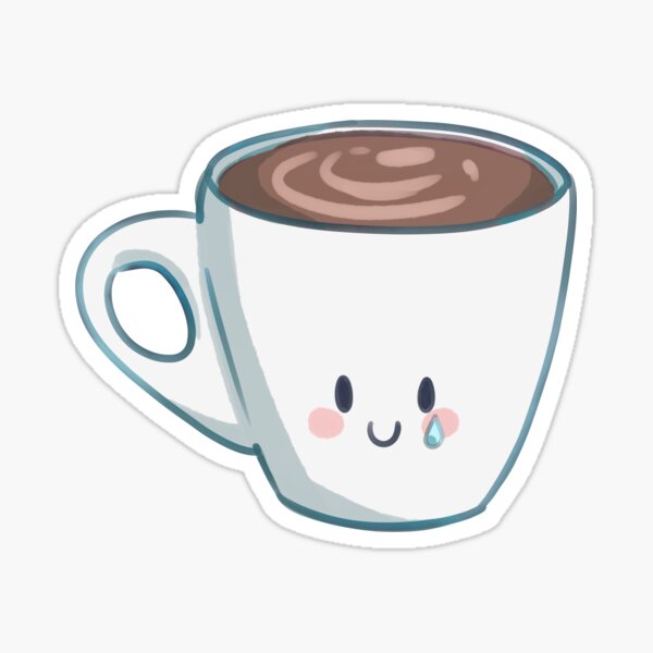 Depresso Espresso Art Sticker