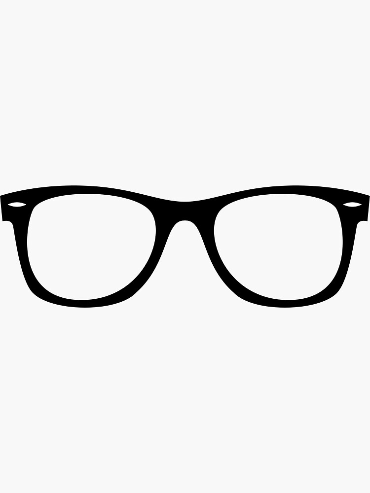 Thumbnail 3 of 3, Sticker, Glasses designed and sold by OpticianNow.