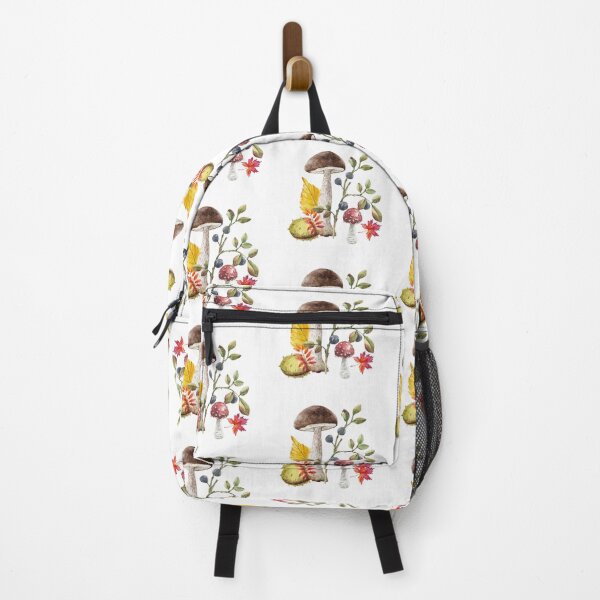 Item preview, Watercolor Wild Mushrooms, Autumn Leaves and Berries designed and sold by silviaol.