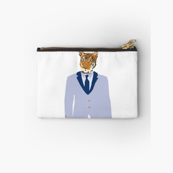 Item preview, Tiger in a Blue Suit designed and sold by designcardinal.