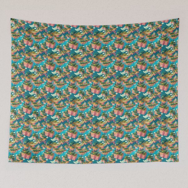 Item preview, Floating Worlds designed and sold by MotifMagic.