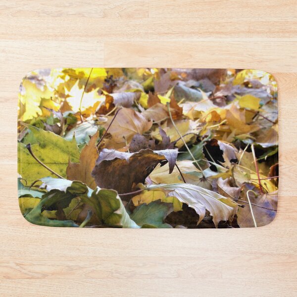 Item preview, Autumn Leaves Next to the Sidewalk designed and sold by Scott and Mary Schneider art_photography.