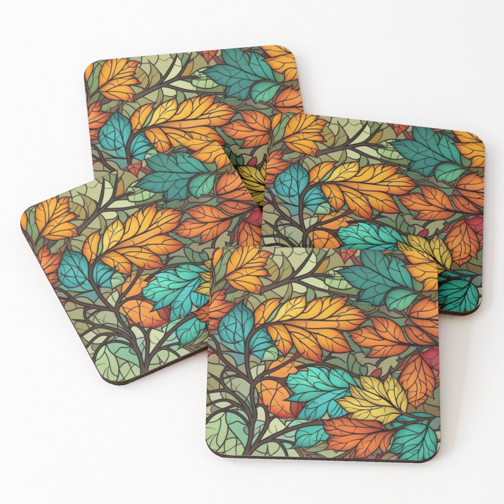 Item preview, Coasters (Set of 4) designed and sold by StylizedPattern.