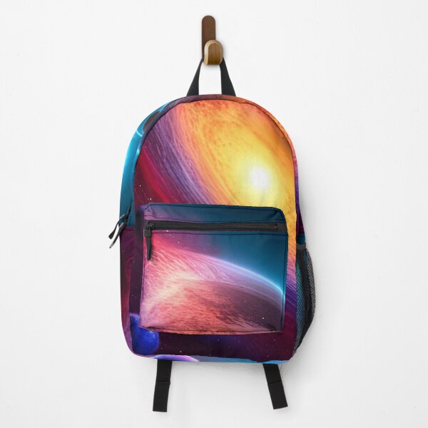 Item preview, Colourful space scene with multiple planets May 4th 2022 designed and sold by Arc1.