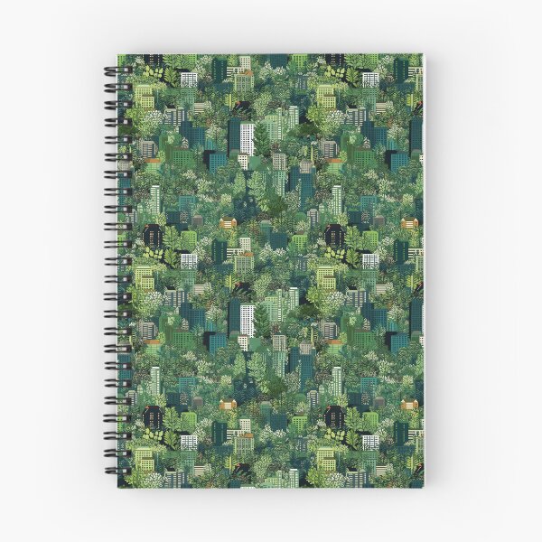 Aperçu de l'œuvre Jungle urbaine créée et vendue par MotifMagic.