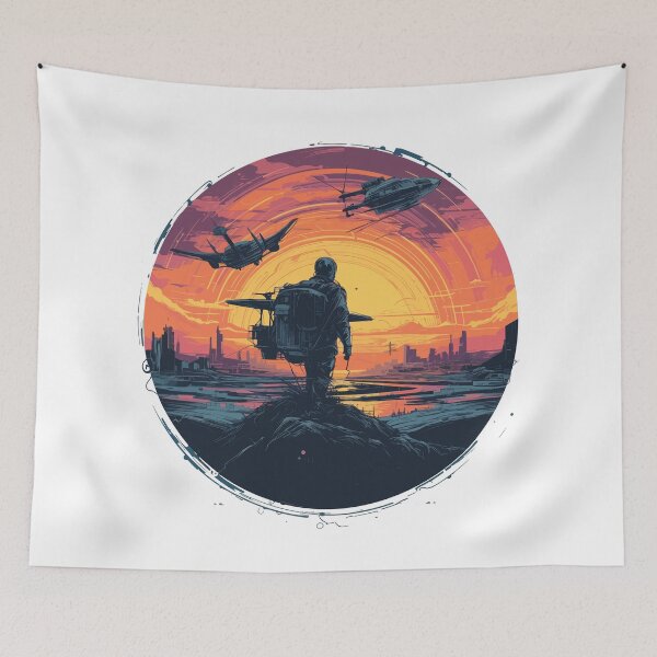 Item preview, Cyberpunk city designed and sold by InstaCreatives.