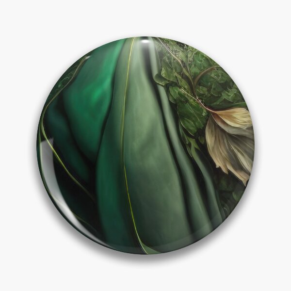 Item preview, Dark Whimsical Green Gown  designed and sold by CeeJBeeCreates.
