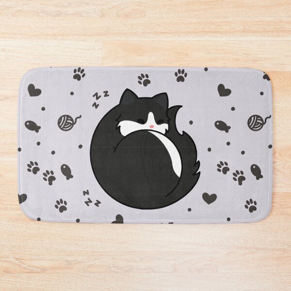 Item preview, Black Tuxedo Cat - Sleeping designed and sold by missnisa.