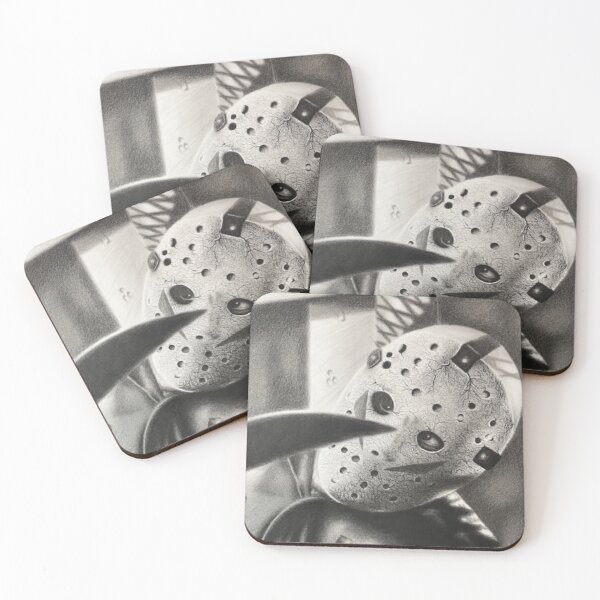 Item preview, Realistic Hand Drawn Jason Voorhees  designed and sold by charliesprints.
