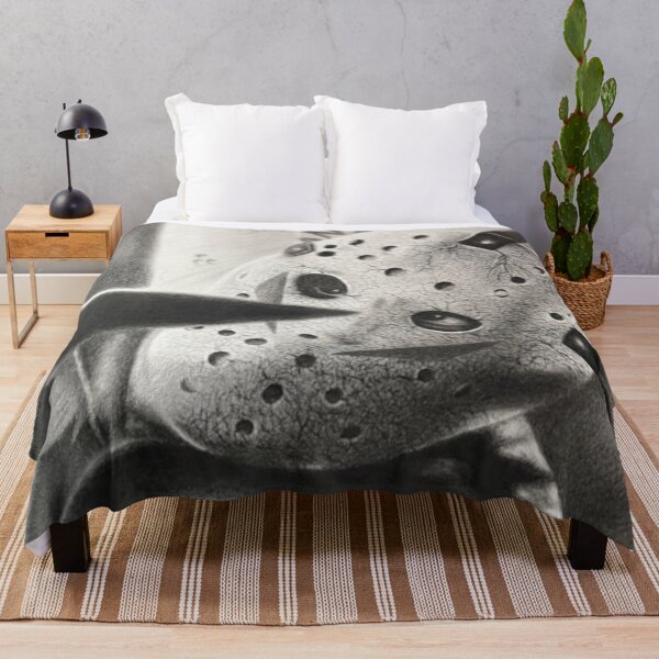 Item preview, Realistic Hand Drawn Jason Voorhees designed and sold by charliesprints.
