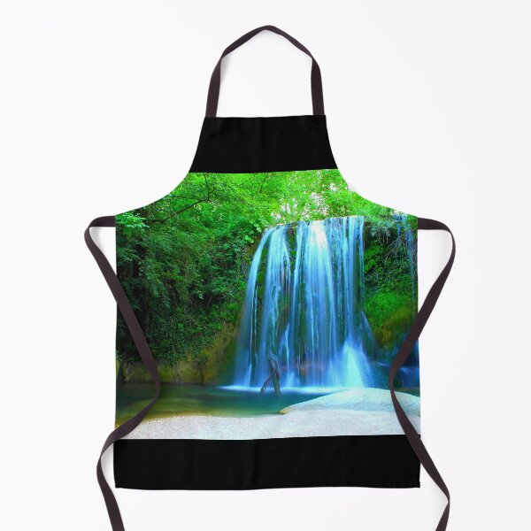 Item preview, Long-exposure photo of Cascata "de lu Vagnatò" in Sarnano designed and sold by Kristina Drozd.