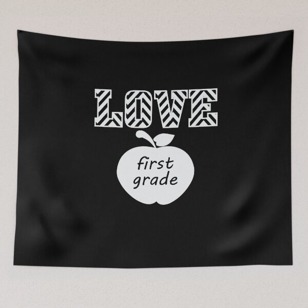 Item preview, Love First Grade Teacher  designed and sold by BUBLTEES.