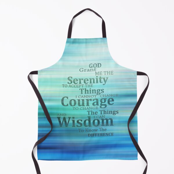 Item preview, The Serenity Prayer in Blue Art designed and sold by Sharon Cummings Art.
