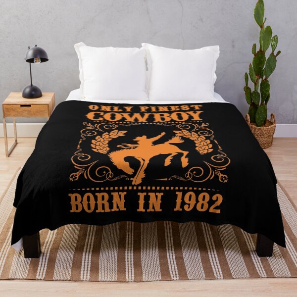 Item preview, Only Finest Cowboy Born In 1982 designed and sold by franktact.