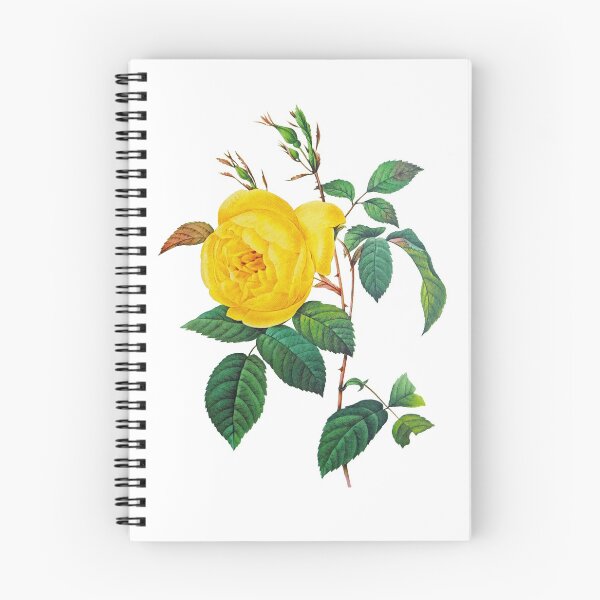 Item preview,  yellow rose botanical print designed and sold by ErinSummer.