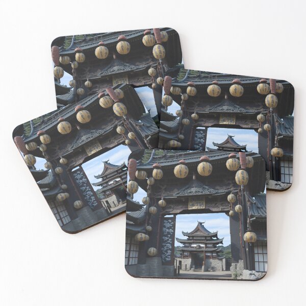 Item preview, Japanese Castle Gate by AI 4 yon designed and sold by RADRussell.