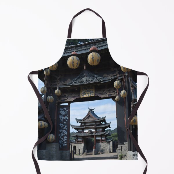 Item preview, Japanese Castle Gate by AI 4 yon designed and sold by RADRussell.