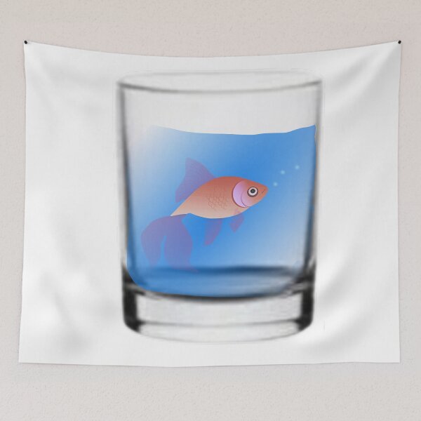 Item preview, Goldfish In Glass designed and sold by m2inspiration.