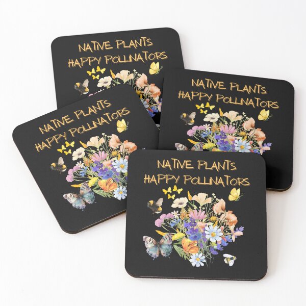 Item preview, Plant Native Happy Pollinators Colorful Wildflowers Bouquet Design designed and sold by EarthArtDesigns.