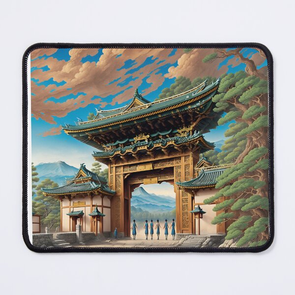 Item preview, Japanese Castle Gate by AI 5 go designed and sold by RADRussell.