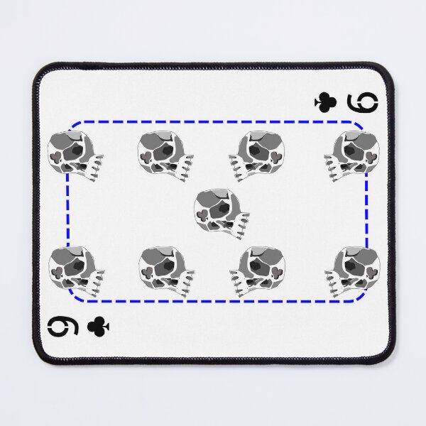 Item preview, 9 of clubs designed and sold by m-yoga-store.