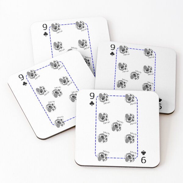 Item preview, 9 of clubs designed and sold by Whimsy Trail Co.