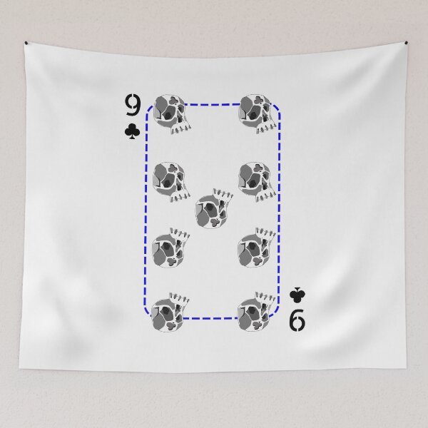 Item preview, 9 of clubs designed and sold by m-yoga-store.