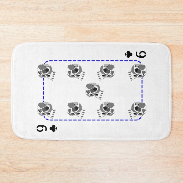 Item preview, 9 of clubs designed and sold by m-yoga-store.