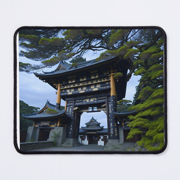 Item preview, Japanese Castle Gate by AI 6 roku designed and sold by RADRussell.